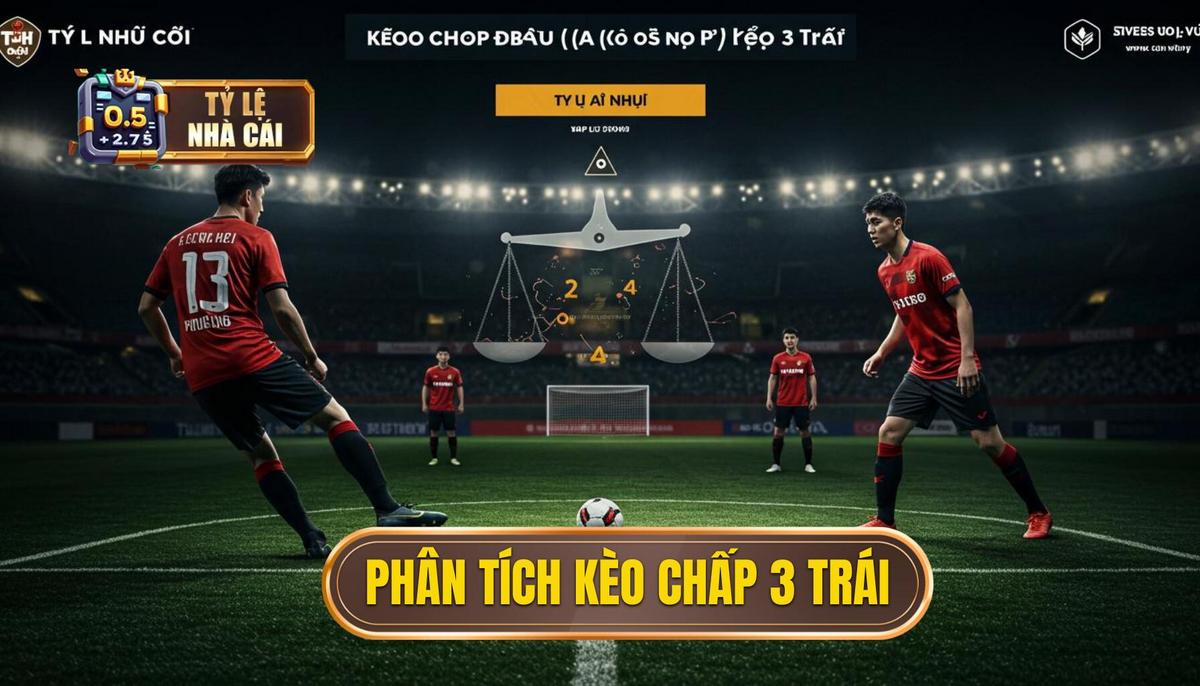 Phân Tích Sâu Sắc Về Bản Chất Kèo Chấp 3 Trái
