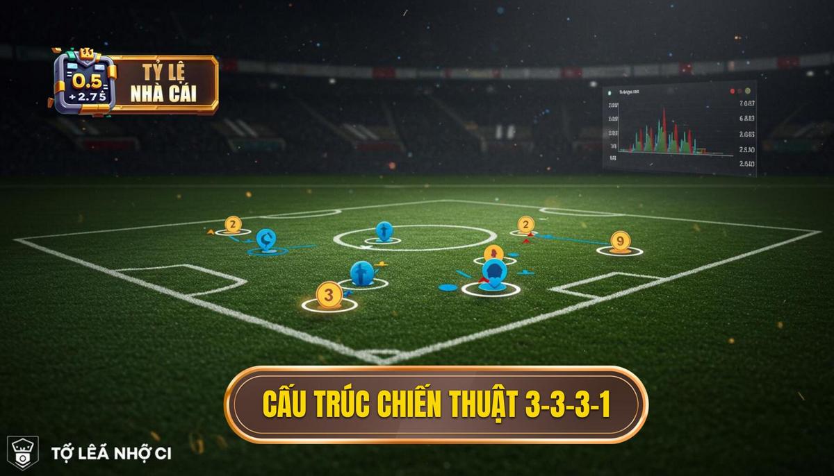Phân tích Cấu trúc Cơ bản của Chiến thuật 3-3-3-1