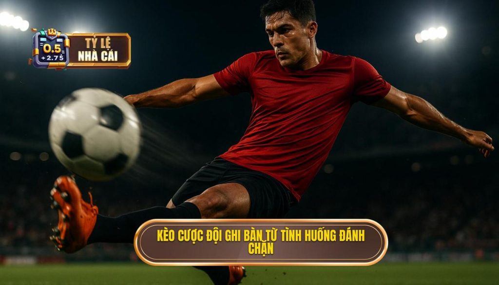Kèo cược đội ghi bàn từ tình huống đánh chặn