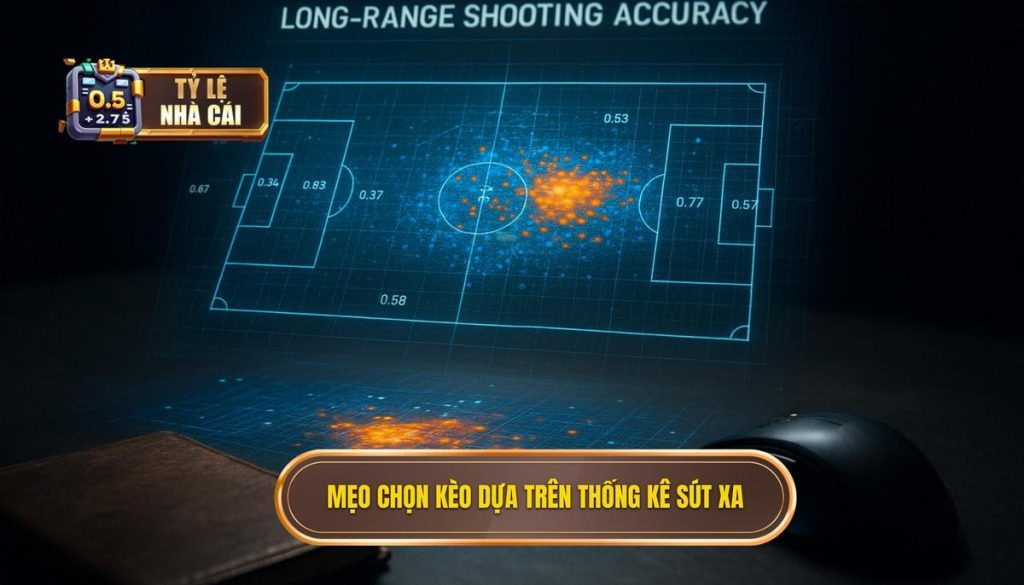 Mẹo chọn kèo dựa trên thống kê sút xa